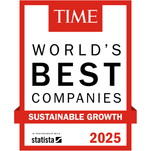 World best companies logo